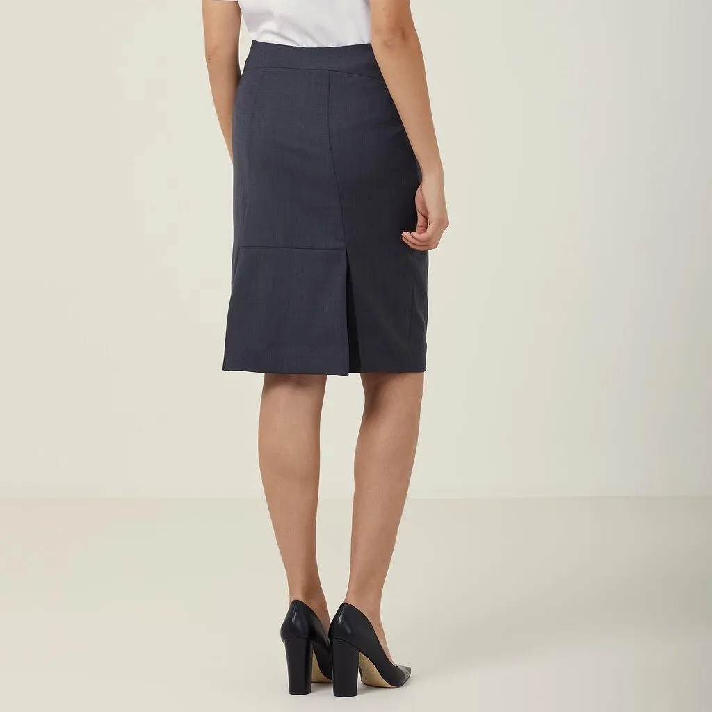 Ladies Sharkskin Detail Pencil Skirt - CBL - CAT2N4