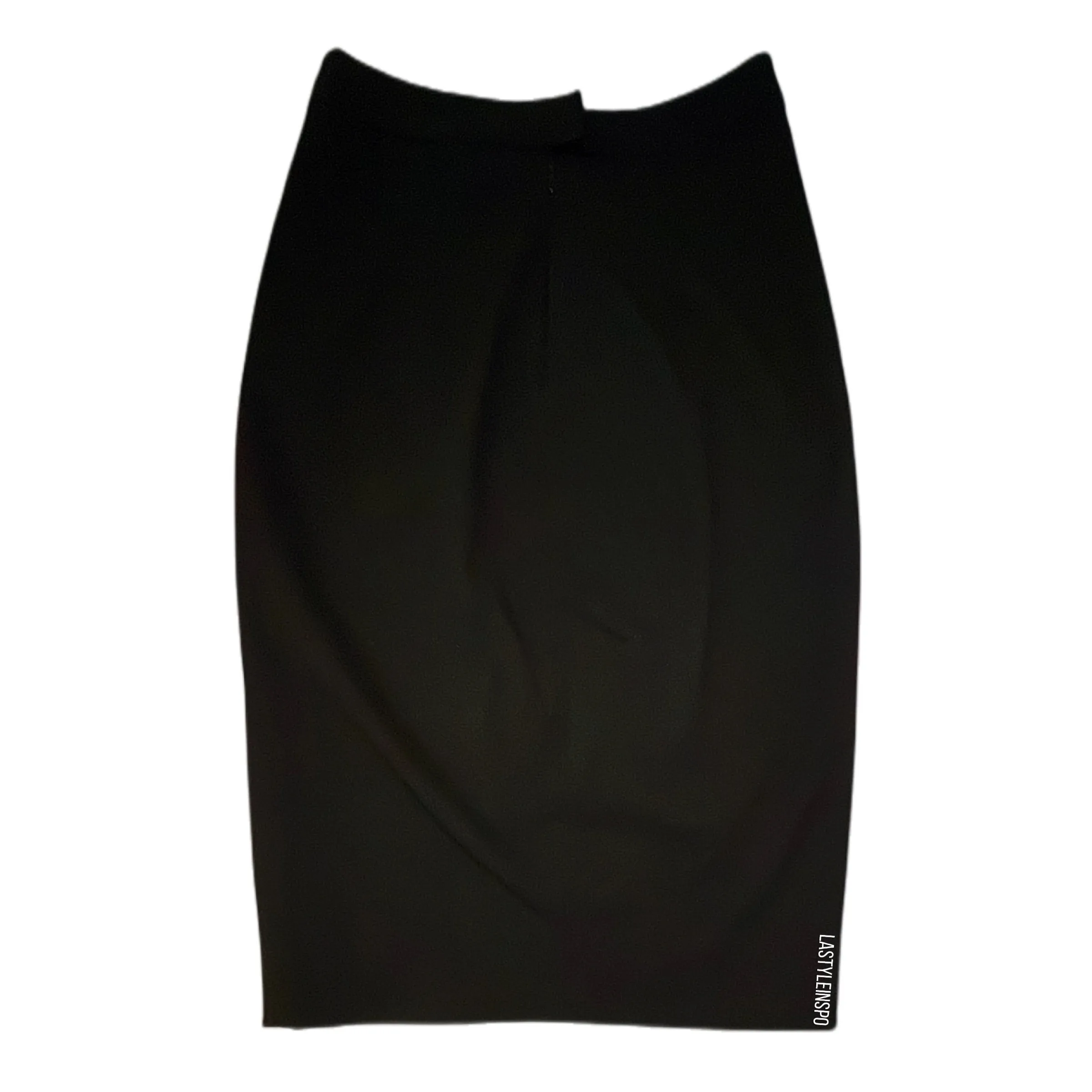 L’AGENCE Pencil Skirt High Waist High Slit Black Size 0