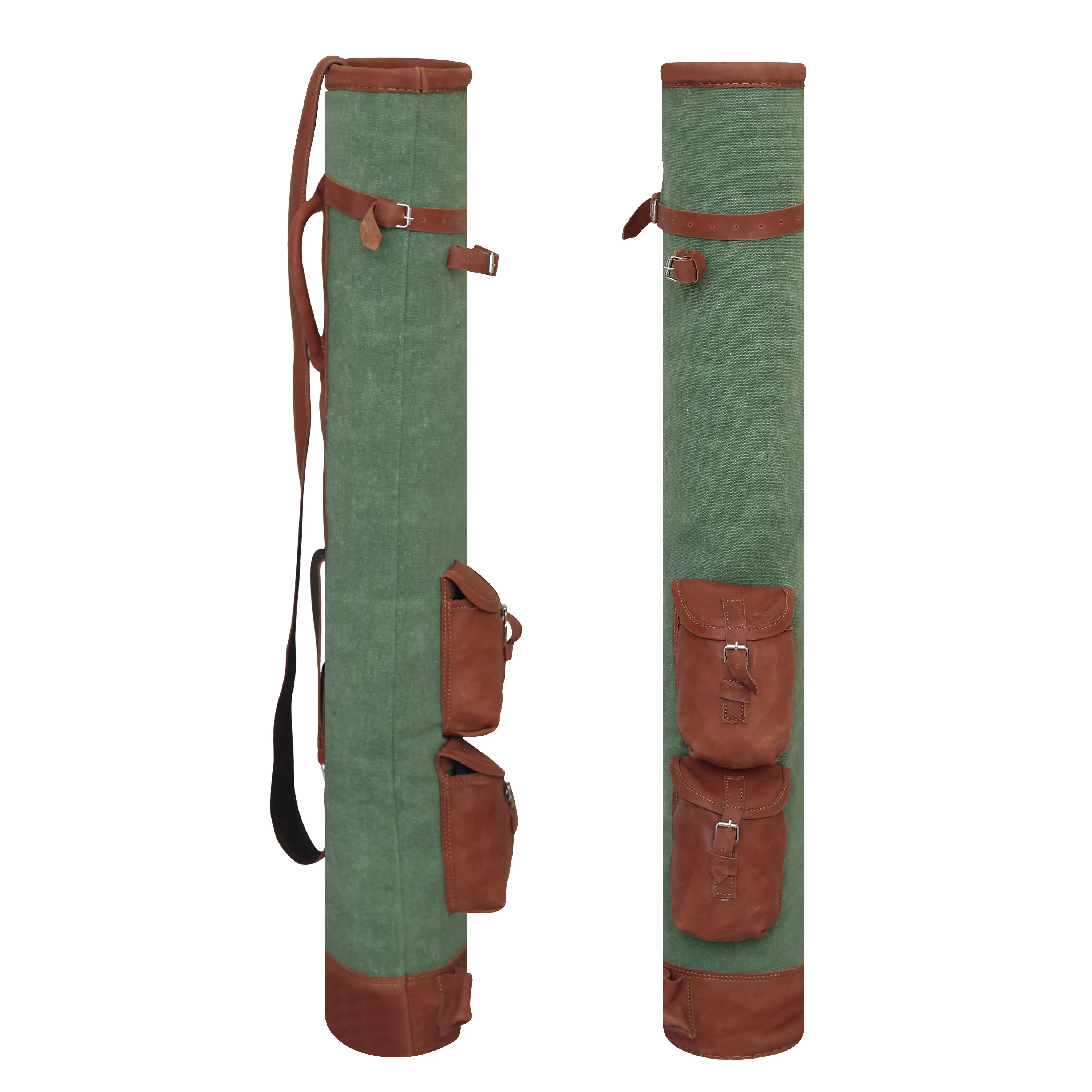 Leather Golf Pencil Bag Style with Ample Pockets for a Perfect Sunday Round