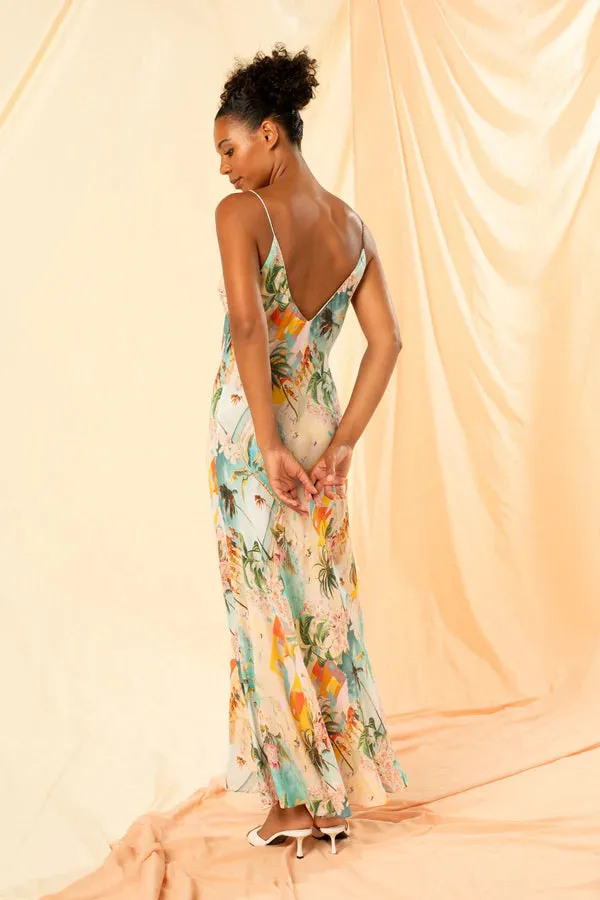 LIA MAXI SLIP DRESS | Vacanza