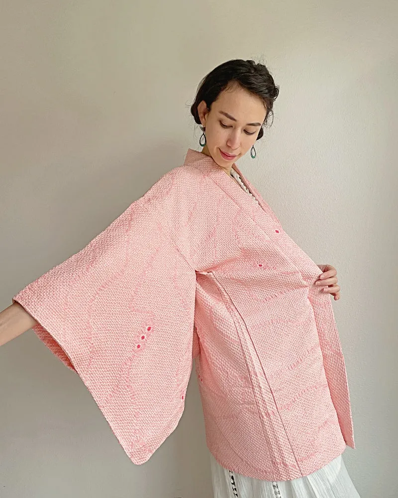 Light Up Shibori Kimono Haori Jacket