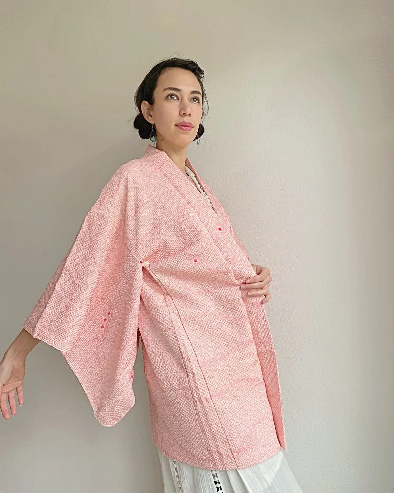 Light Up Shibori Kimono Haori Jacket