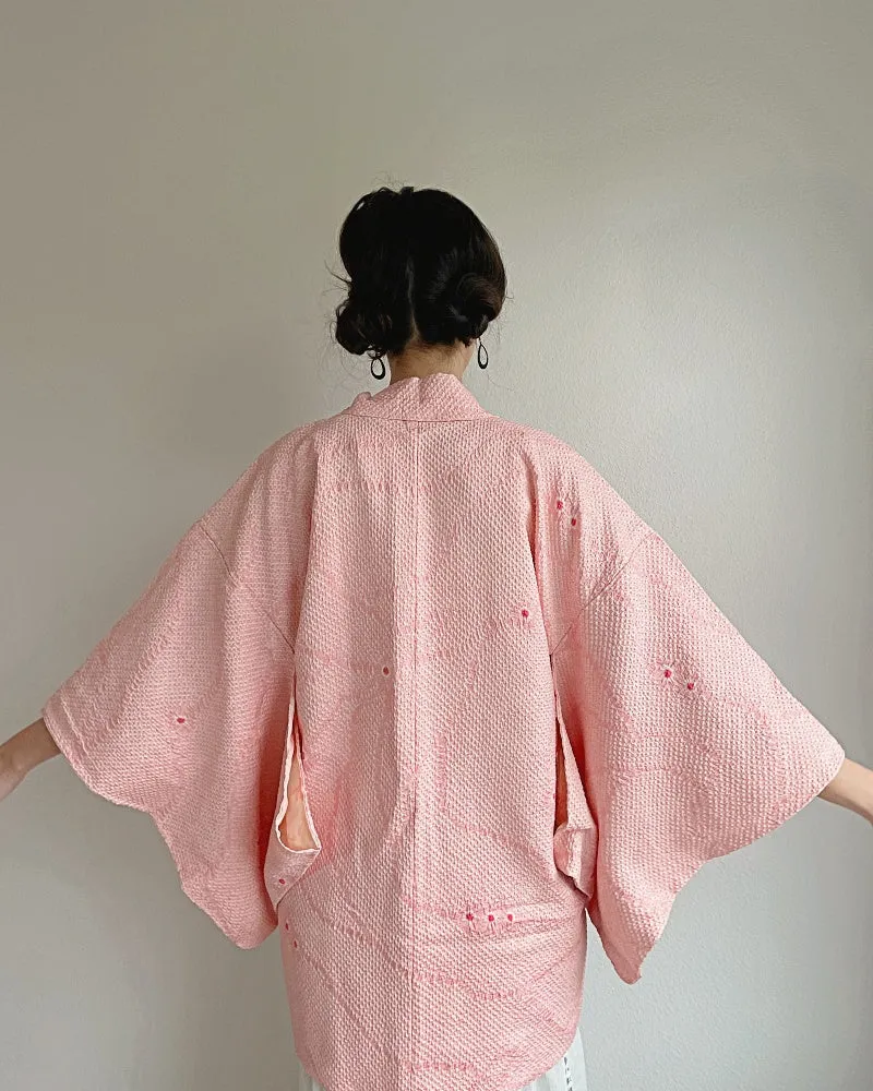 Light Up Shibori Kimono Haori Jacket