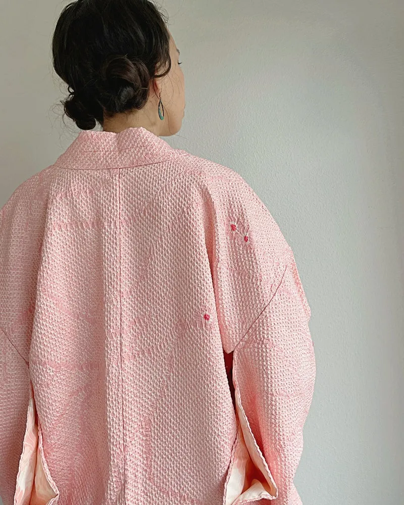 Light Up Shibori Kimono Haori Jacket