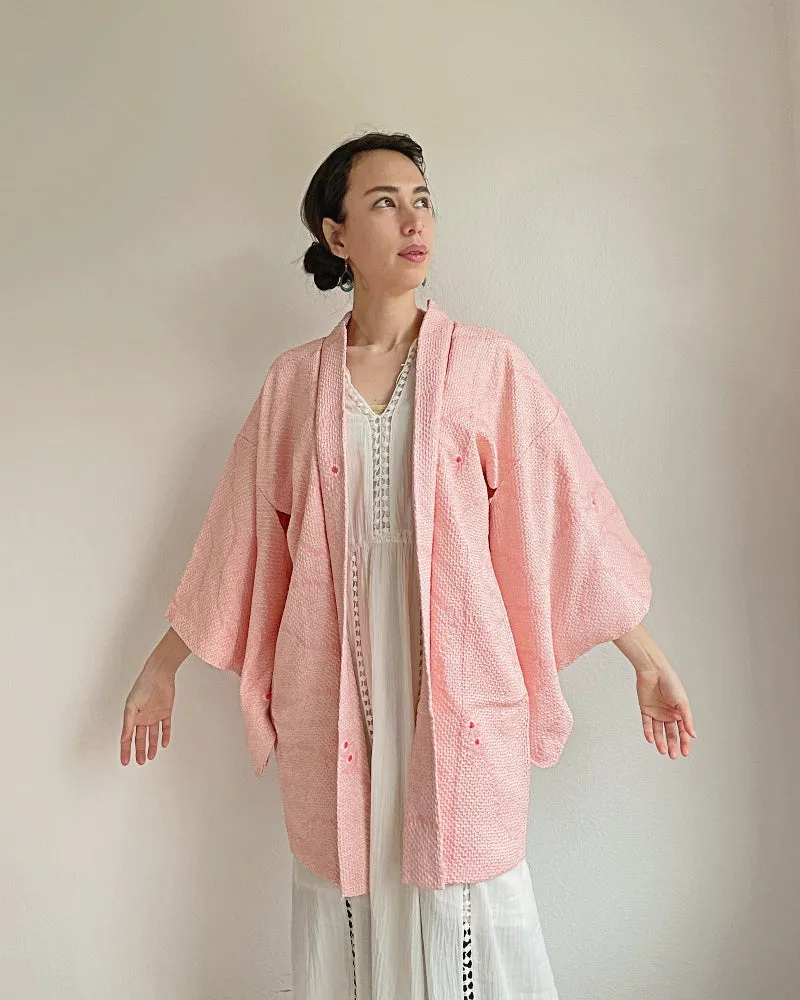 Light Up Shibori Kimono Haori Jacket