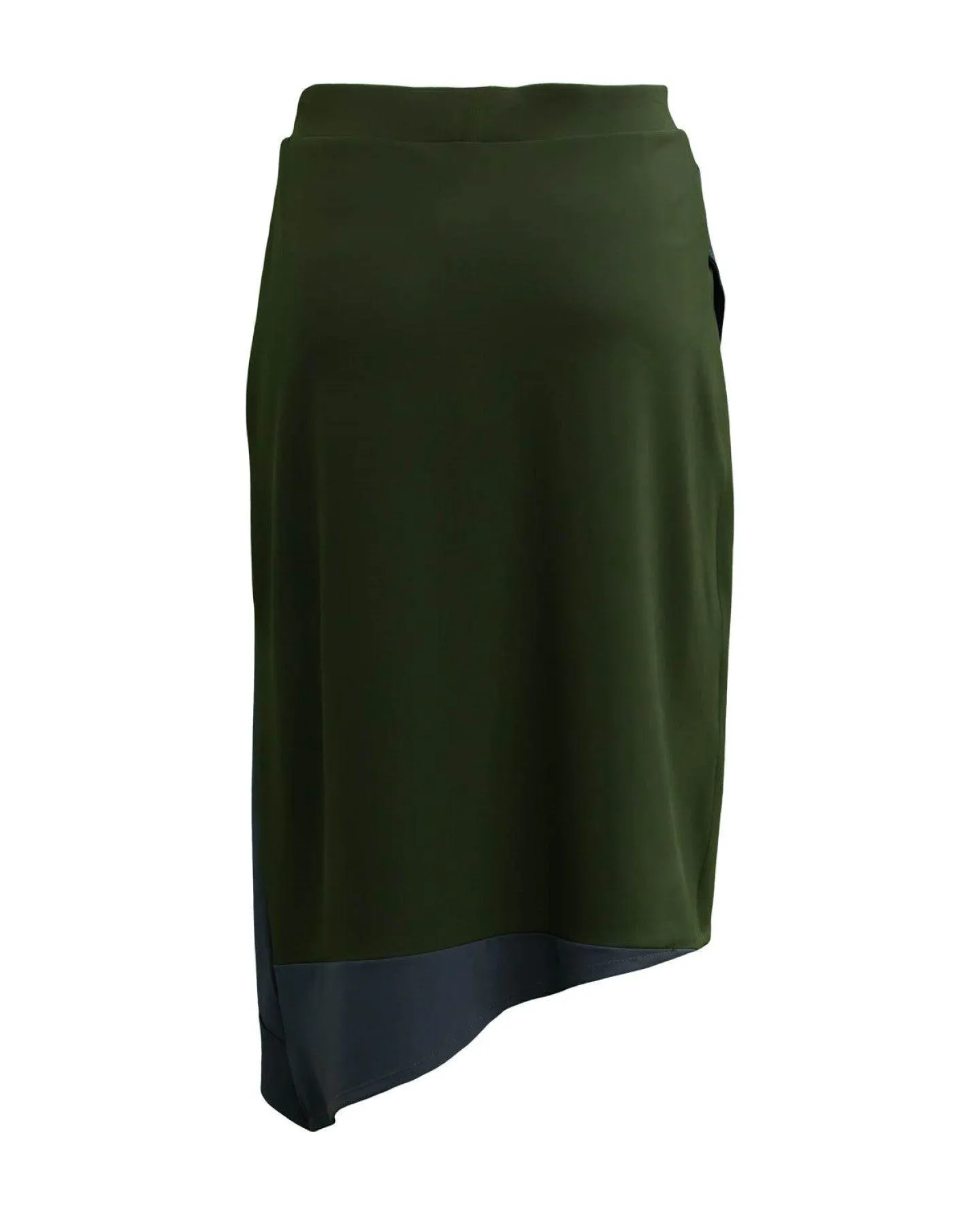 Lobelia Layered A-Line Crepe Skirt