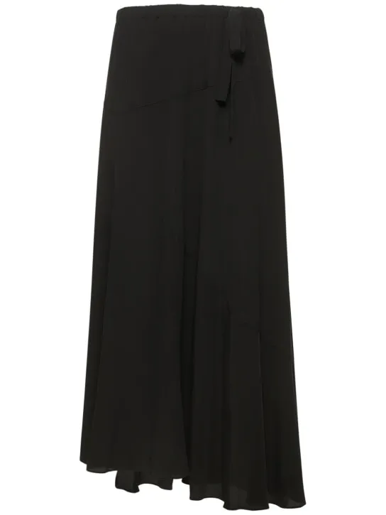 Marant Etoile   Elonae cupro midi skirt 