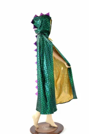 Mardi Gras Hooded Cape