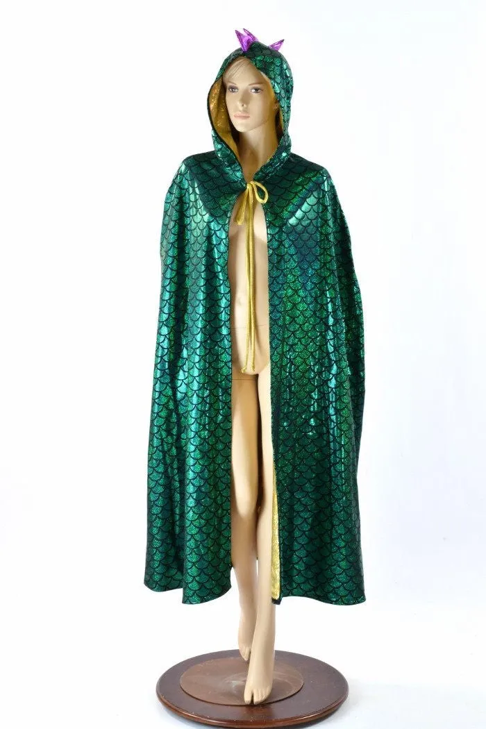 Mardi Gras Hooded Cape