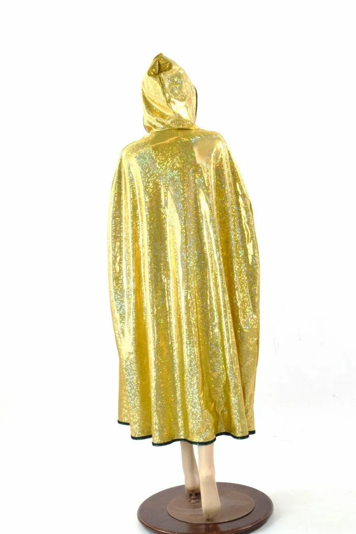 Mardi Gras Hooded Cape