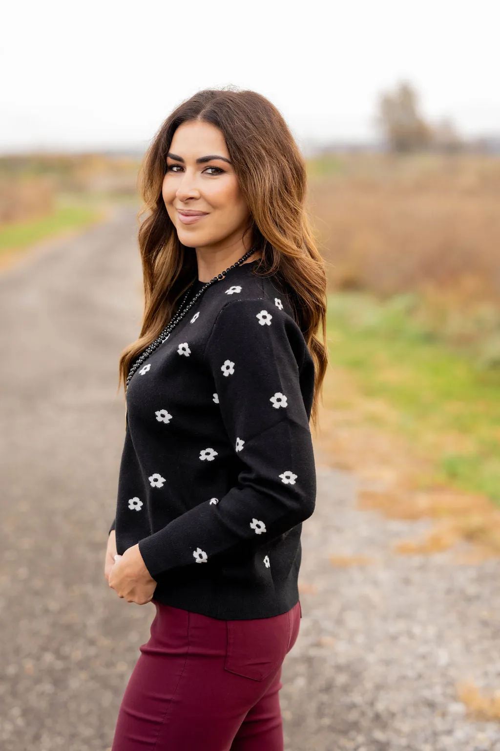 Mini Daisies Sweater