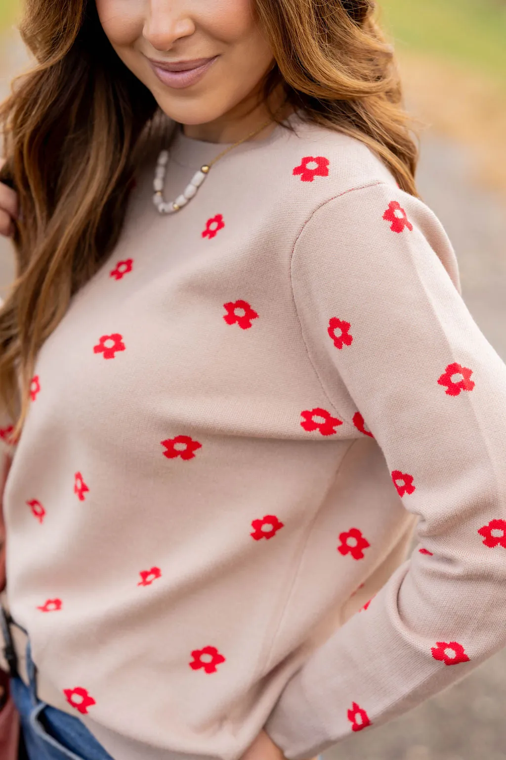 Mini Daisies Sweater