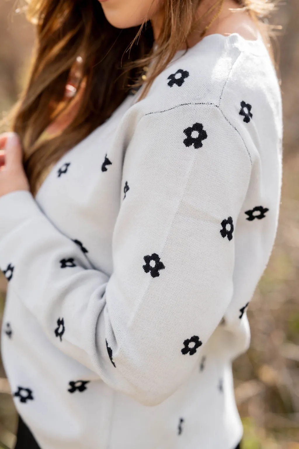 Mini Daisies Sweater