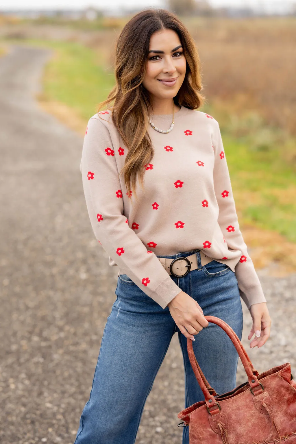 Mini Daisies Sweater