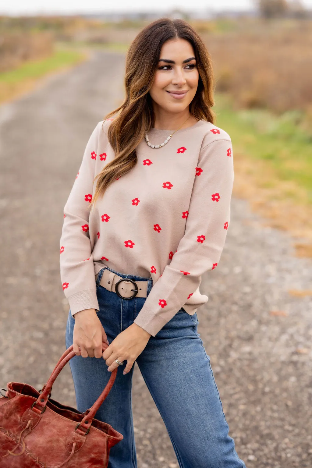 Mini Daisies Sweater