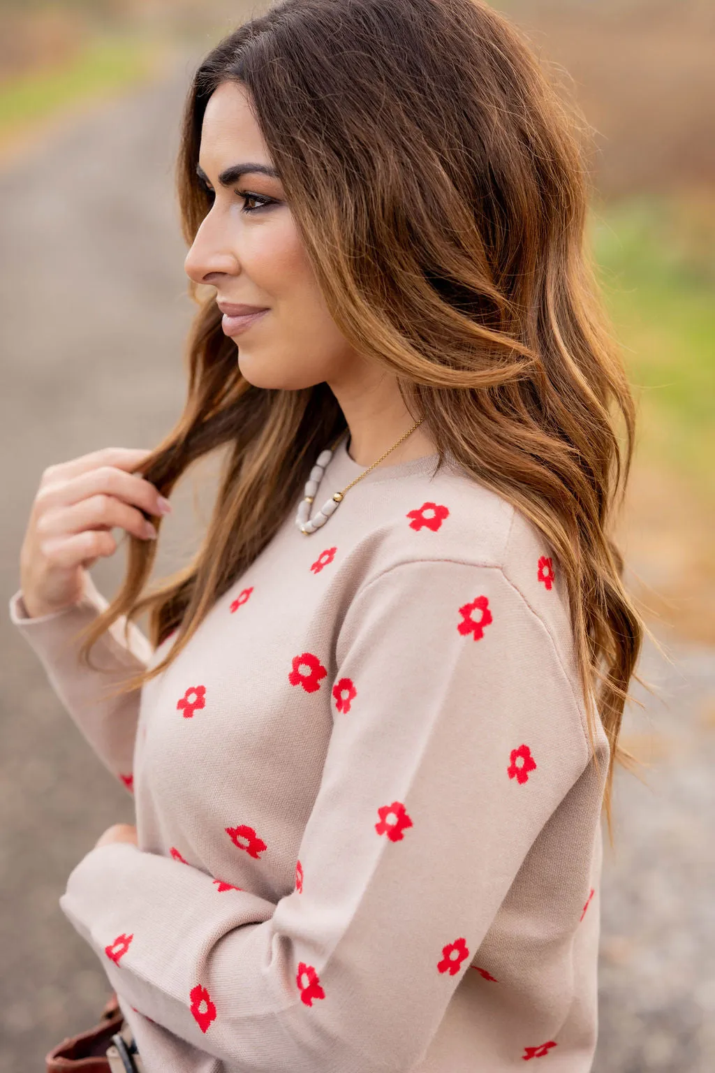 Mini Daisies Sweater