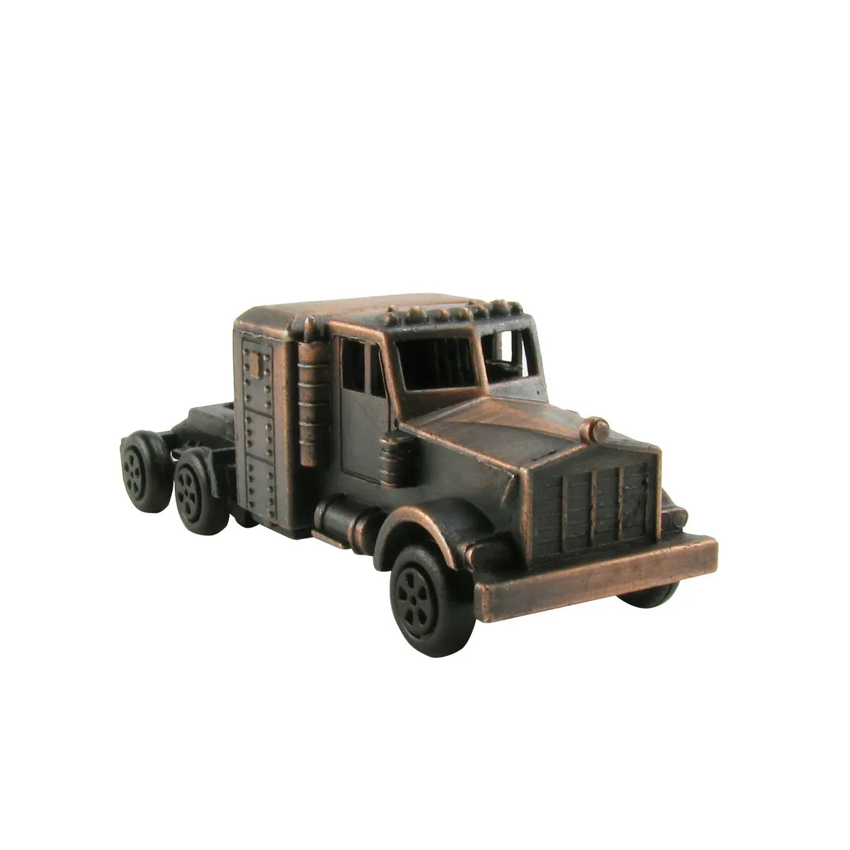 Miniature Die Cast Tractor Trailer Cab Toy Pencil Sharpener