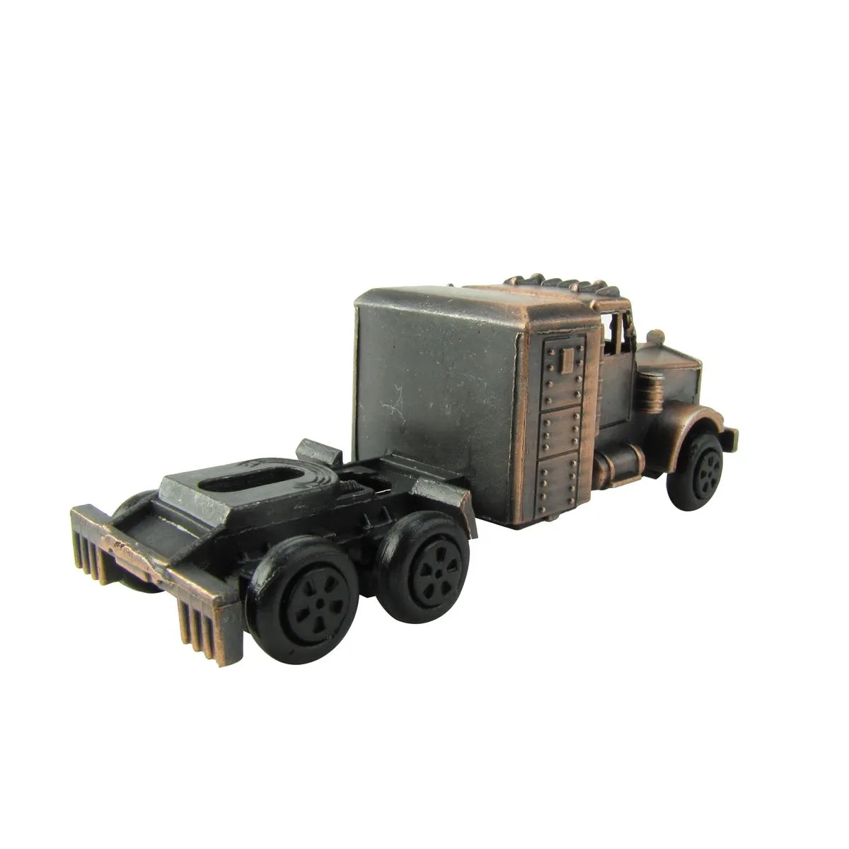 Miniature Die Cast Tractor Trailer Cab Toy Pencil Sharpener