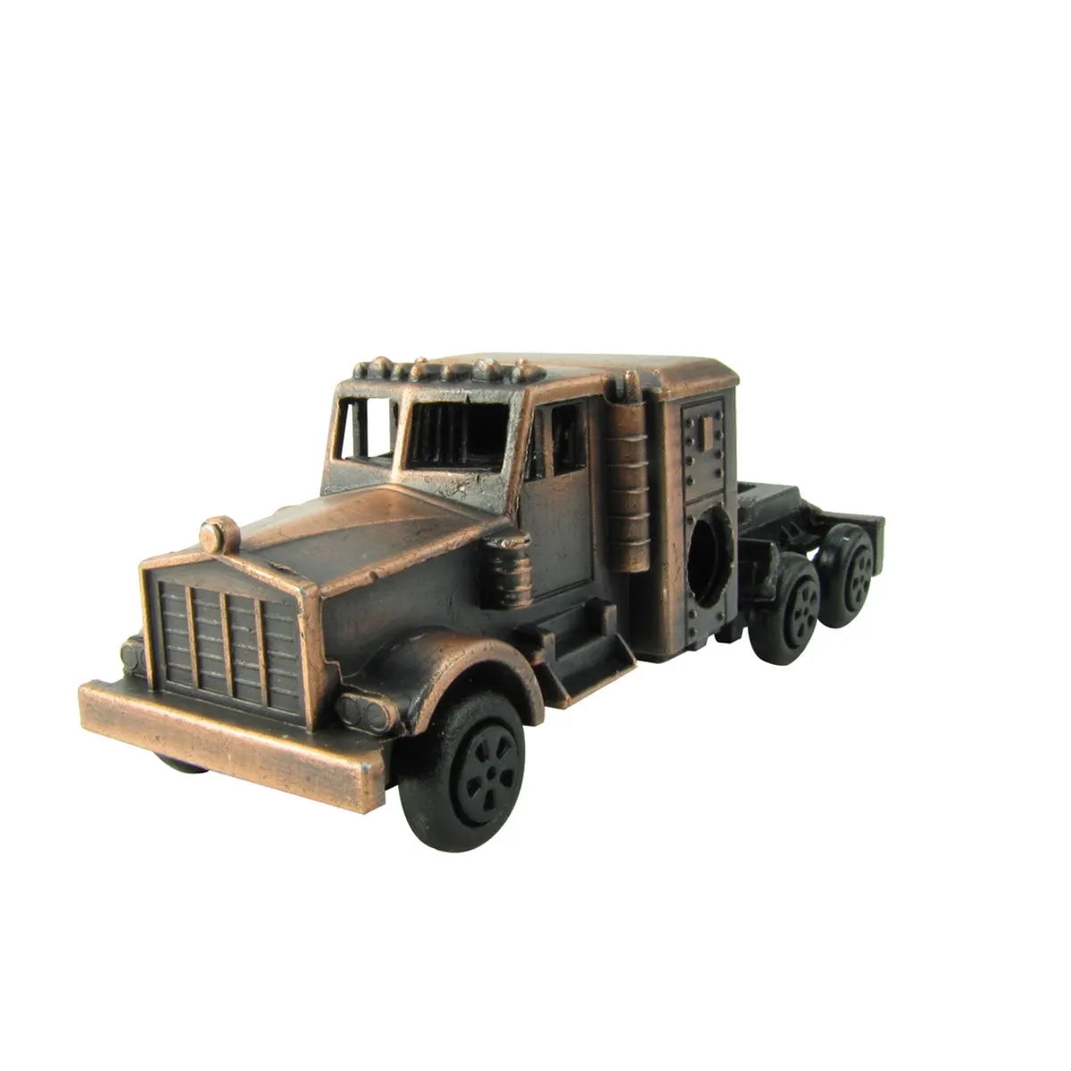 Miniature Die Cast Tractor Trailer Cab Toy Pencil Sharpener