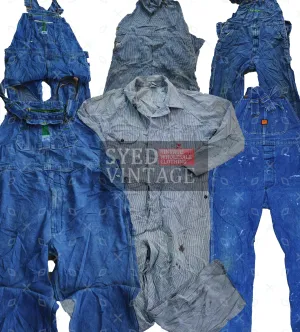 Mix Men/ladies Denim Dungarees