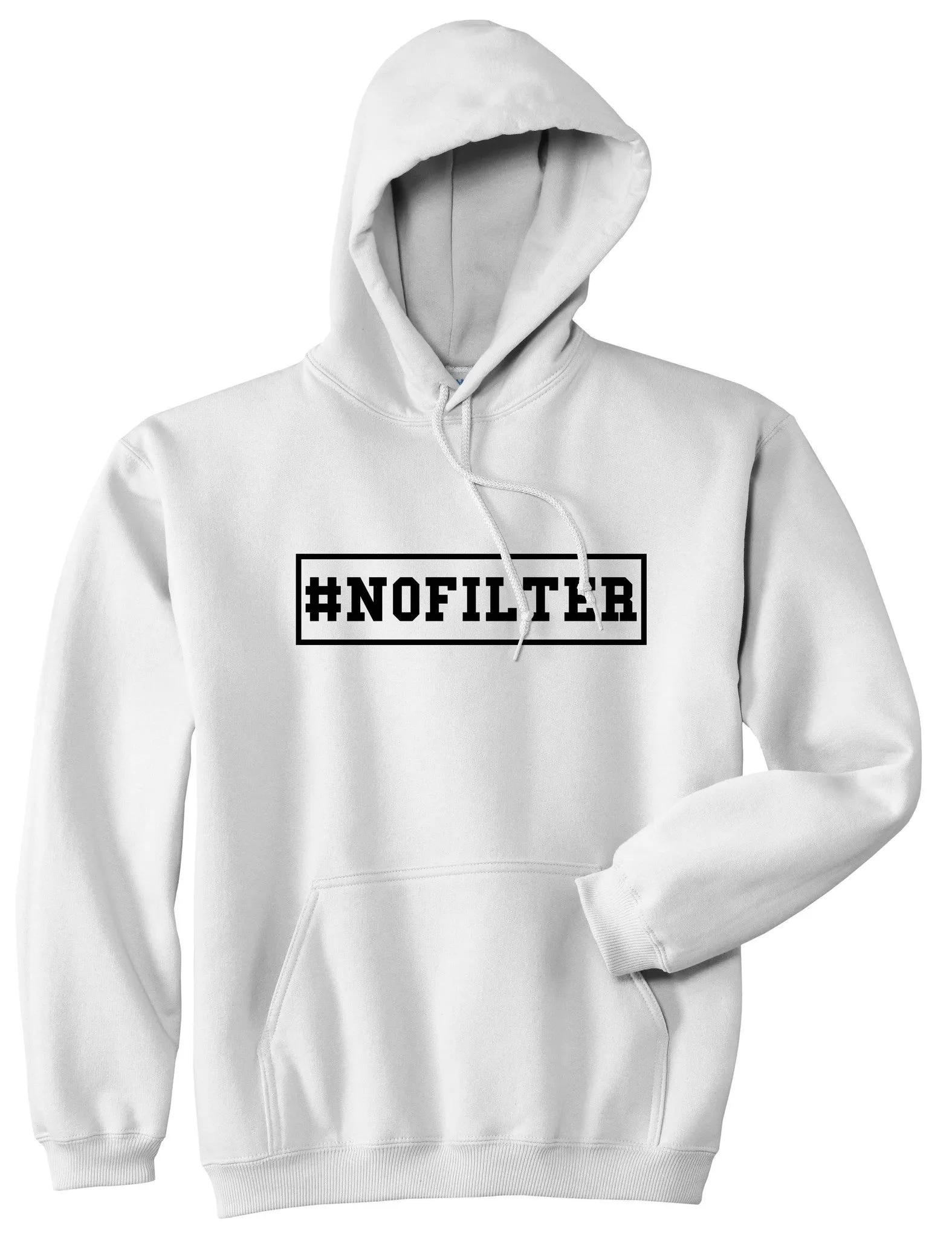 No Filter Selfie Pullover Hoodie