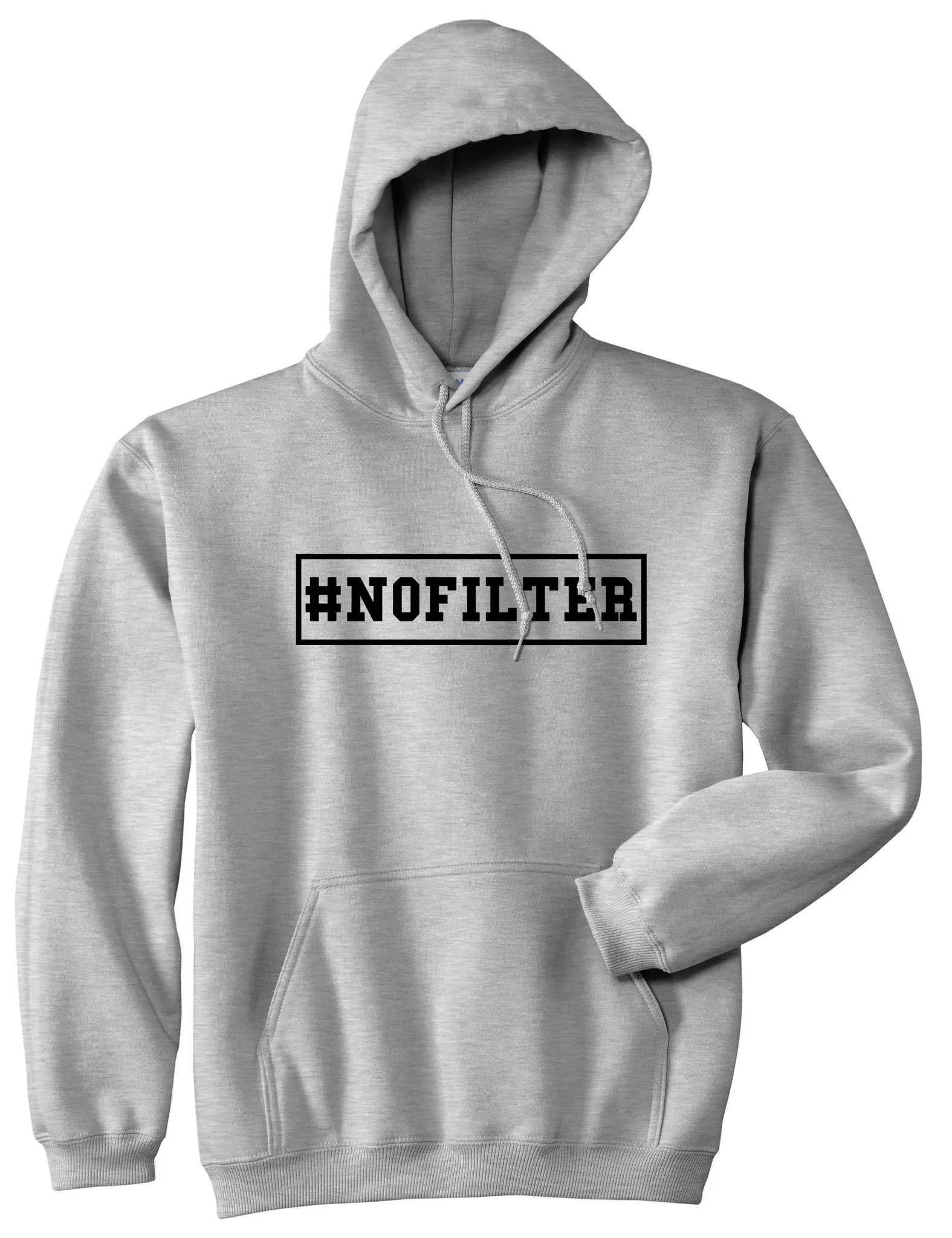 No Filter Selfie Pullover Hoodie