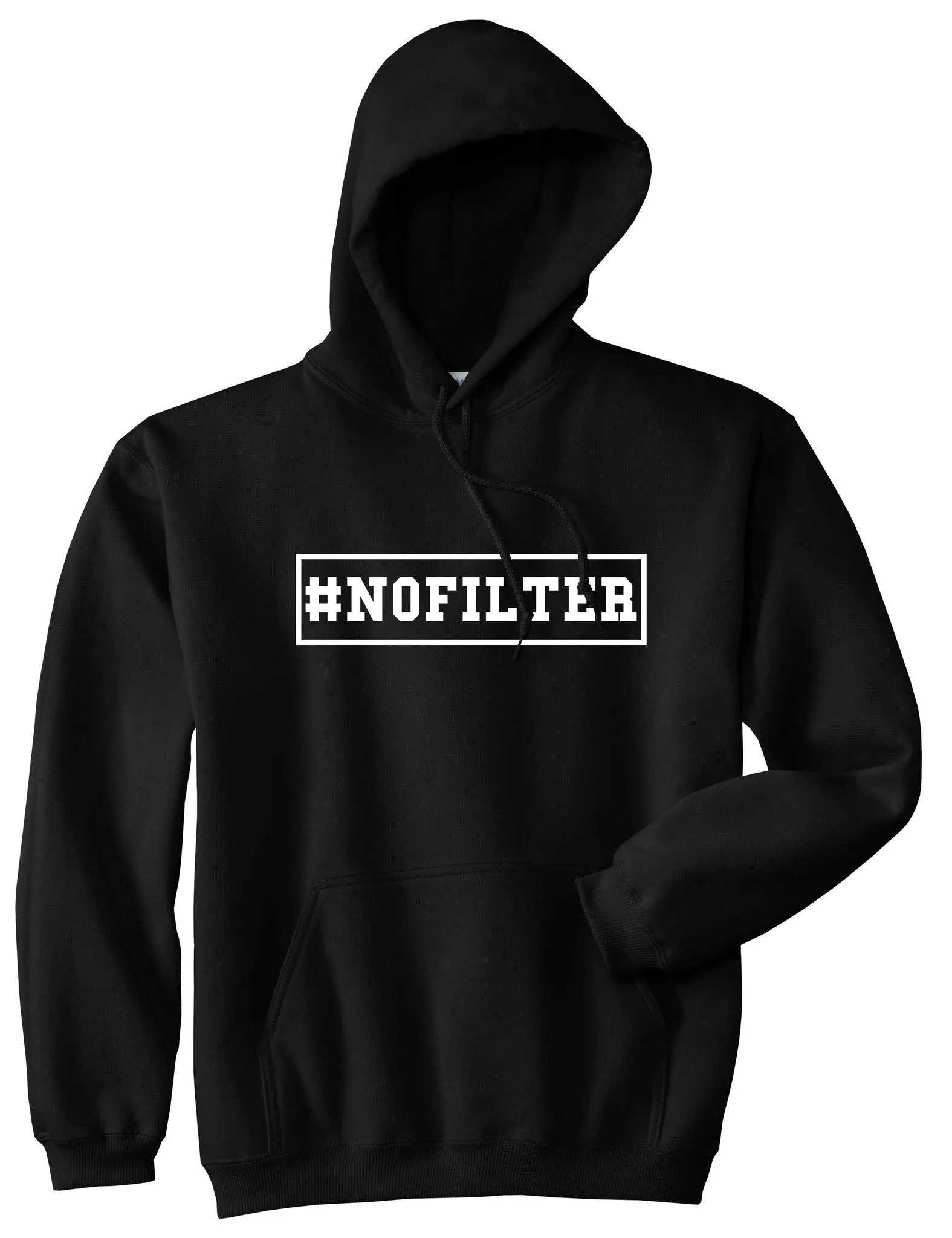 No Filter Selfie Pullover Hoodie