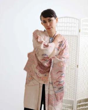 Over the rainbow Shibori Kimono Jacket