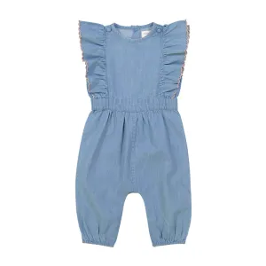 OVERALL BIRDY - Chambray