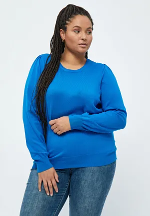 PCTana Knit Pullover Curve - Victoria Blue