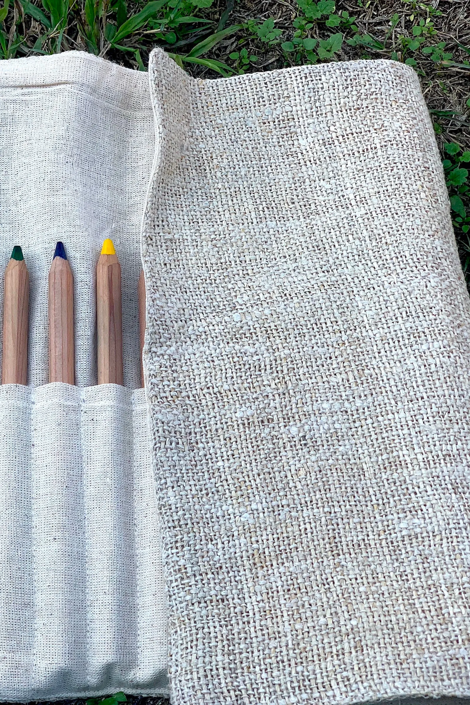 Pencil Case ⋙ Handwoven Himalayan Hemp