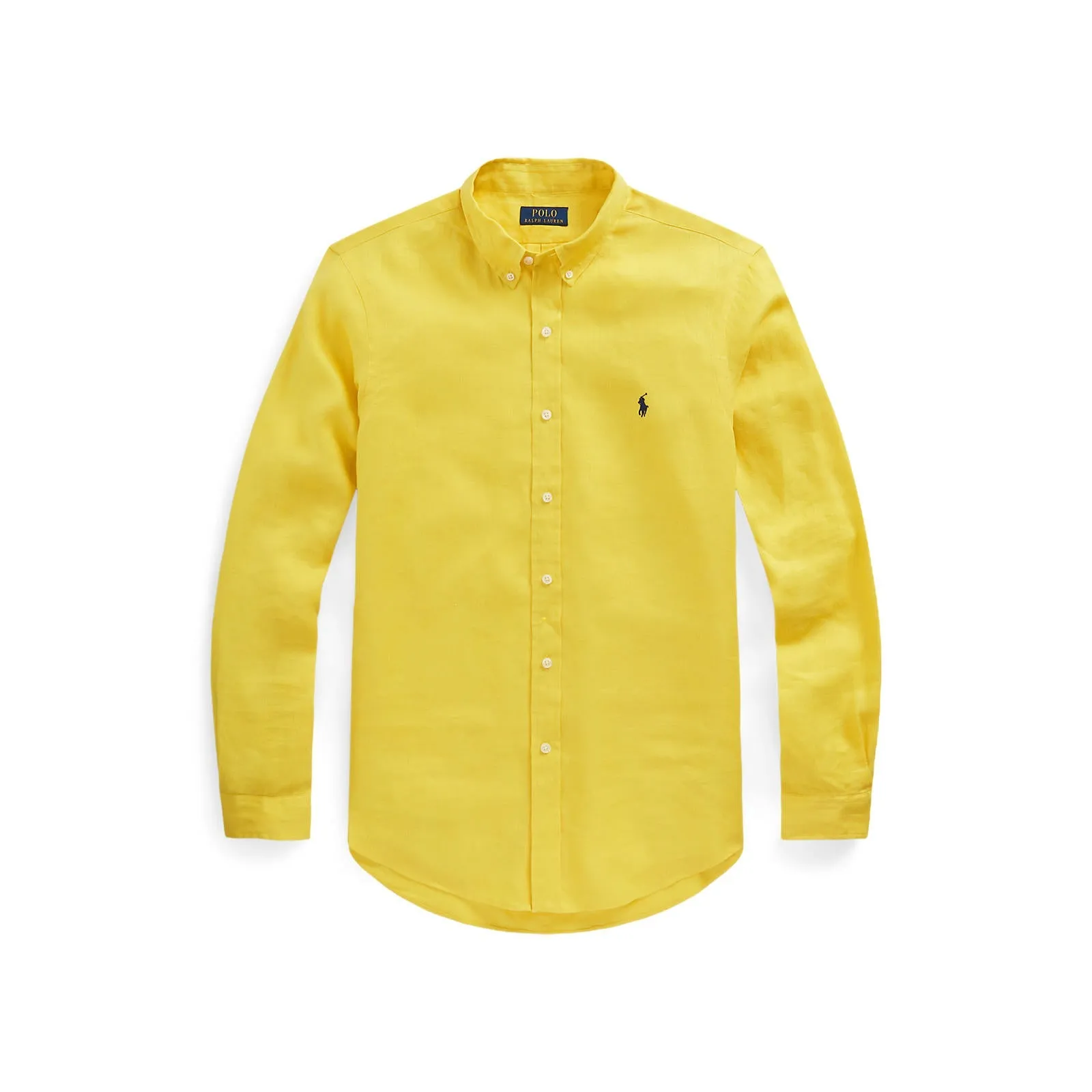 Polo Ralph Lauren - Custom Fit Linen Shirt - Lemon