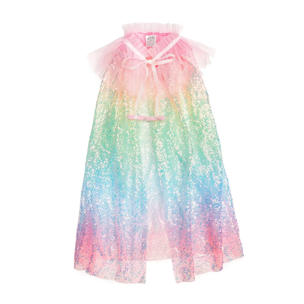 Rainbow Sequin Cape