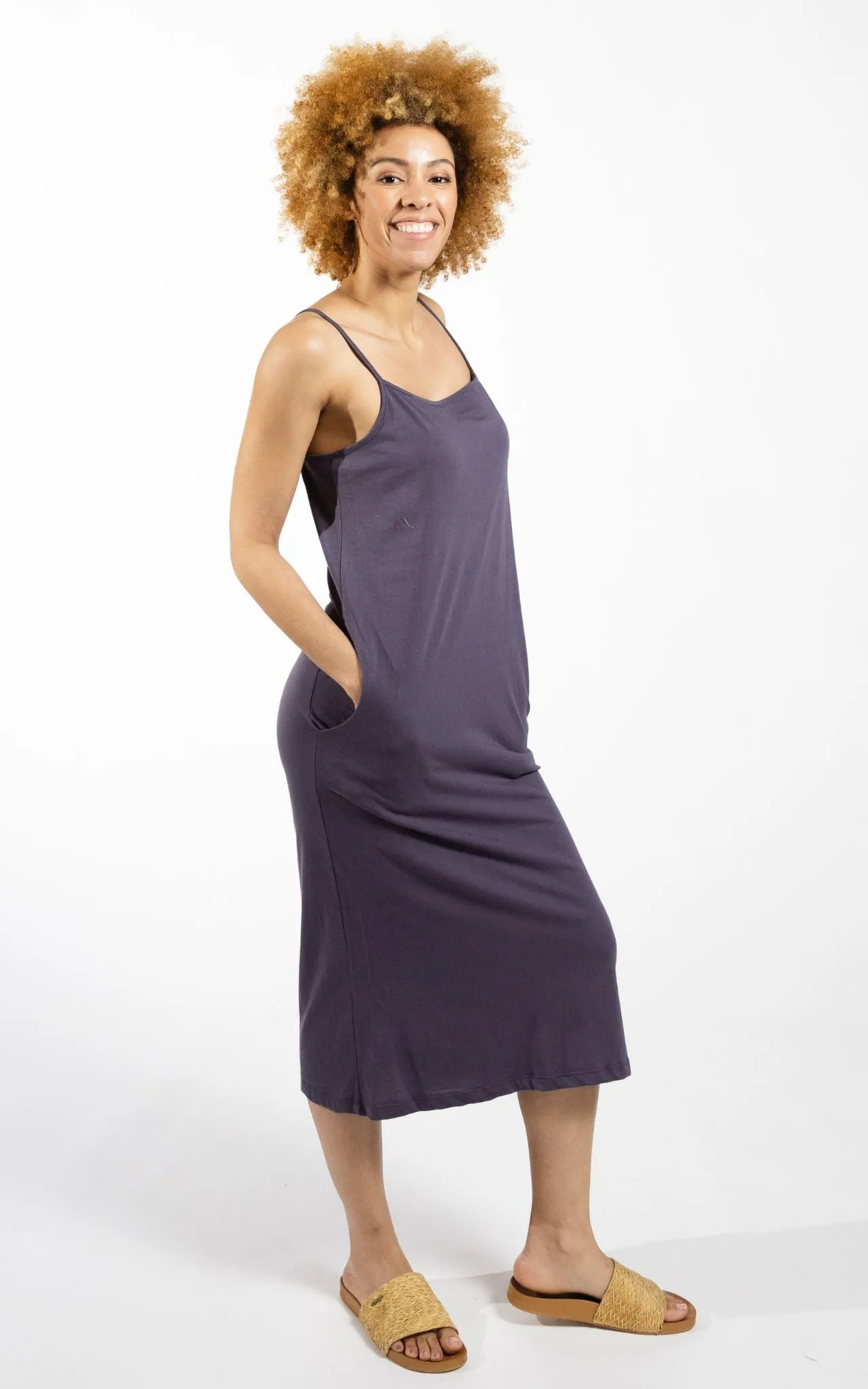 Rumi Dress - Purple