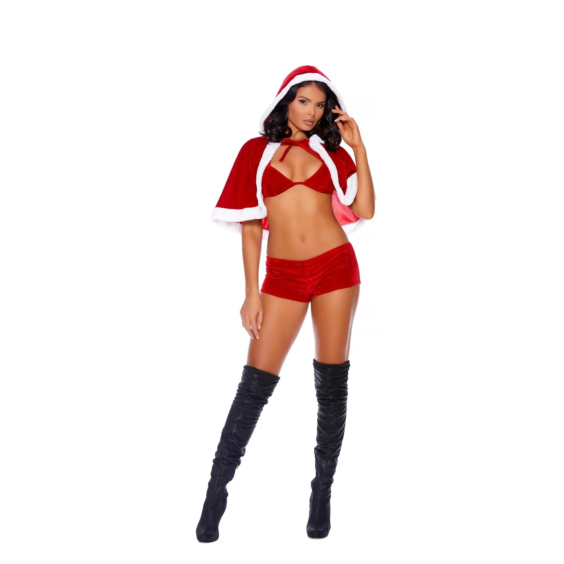 Santa's Naughty Helper 3pc - Small - Red