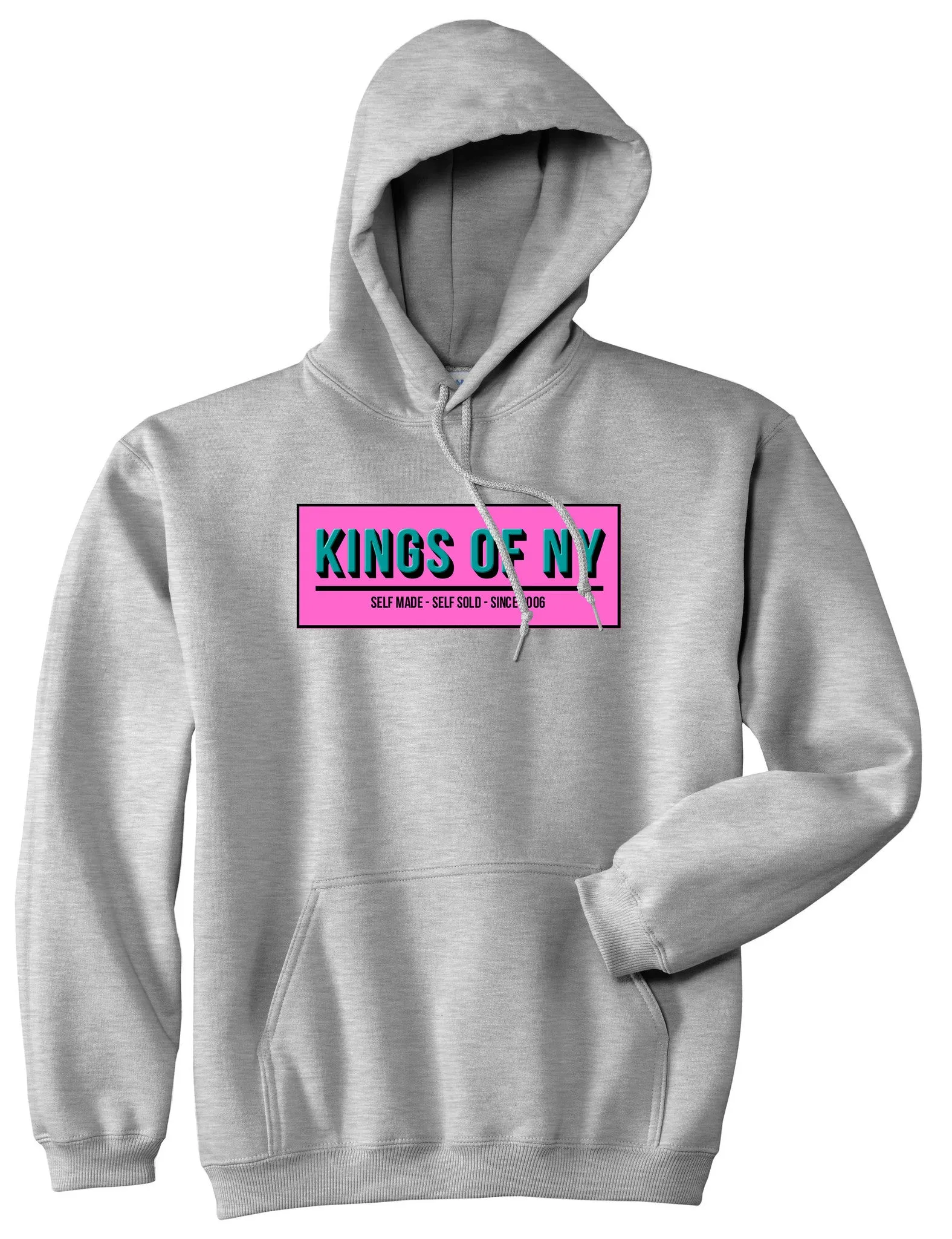 Self Made Self Sold Pink Pullover Hoodie