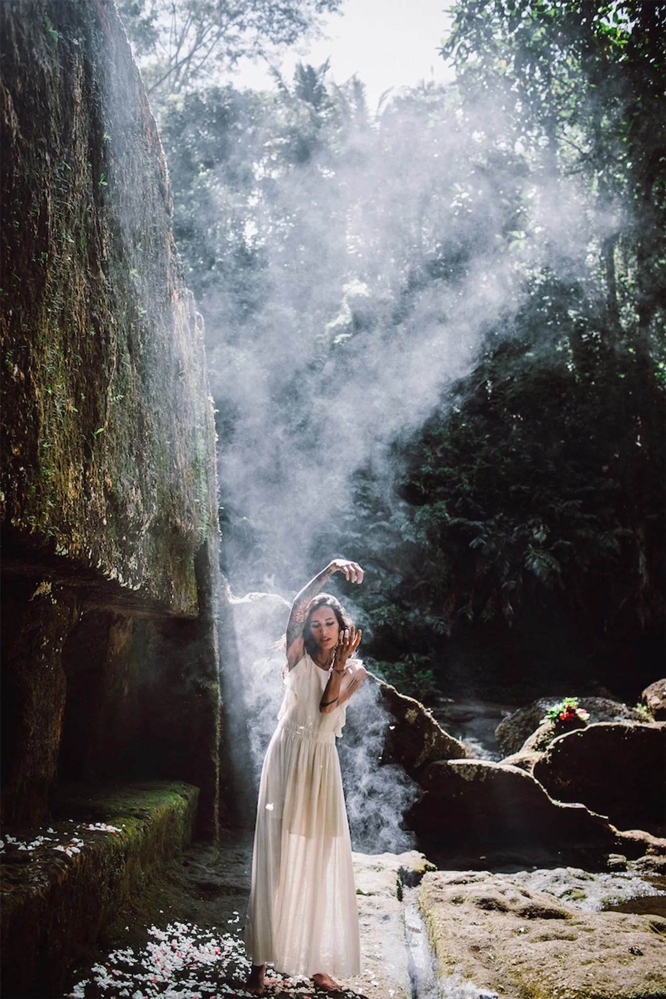 Simple Boho Bohemian Wedding Dress