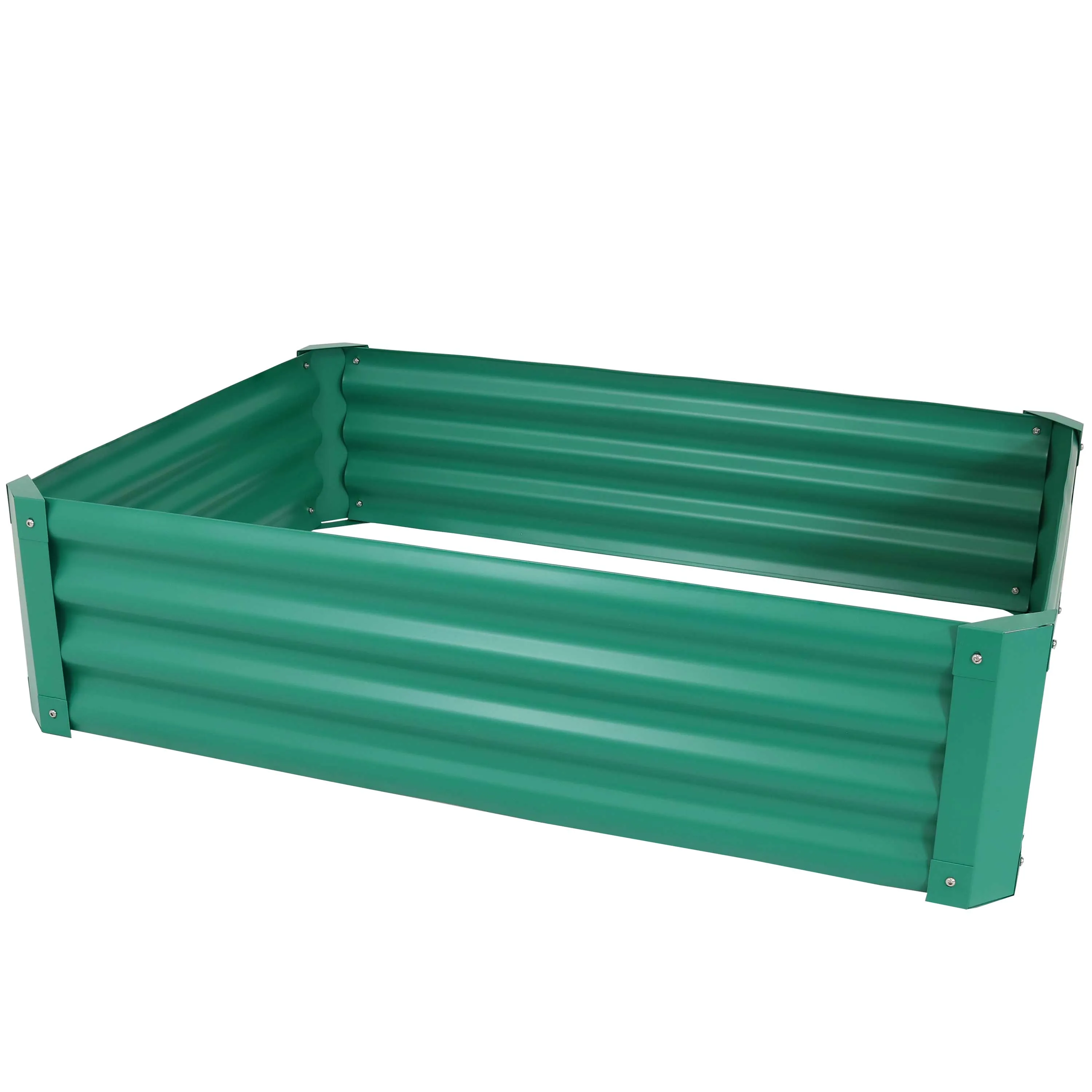 Sunnydaze 47" Steel Rectangle Raised Garden Bed