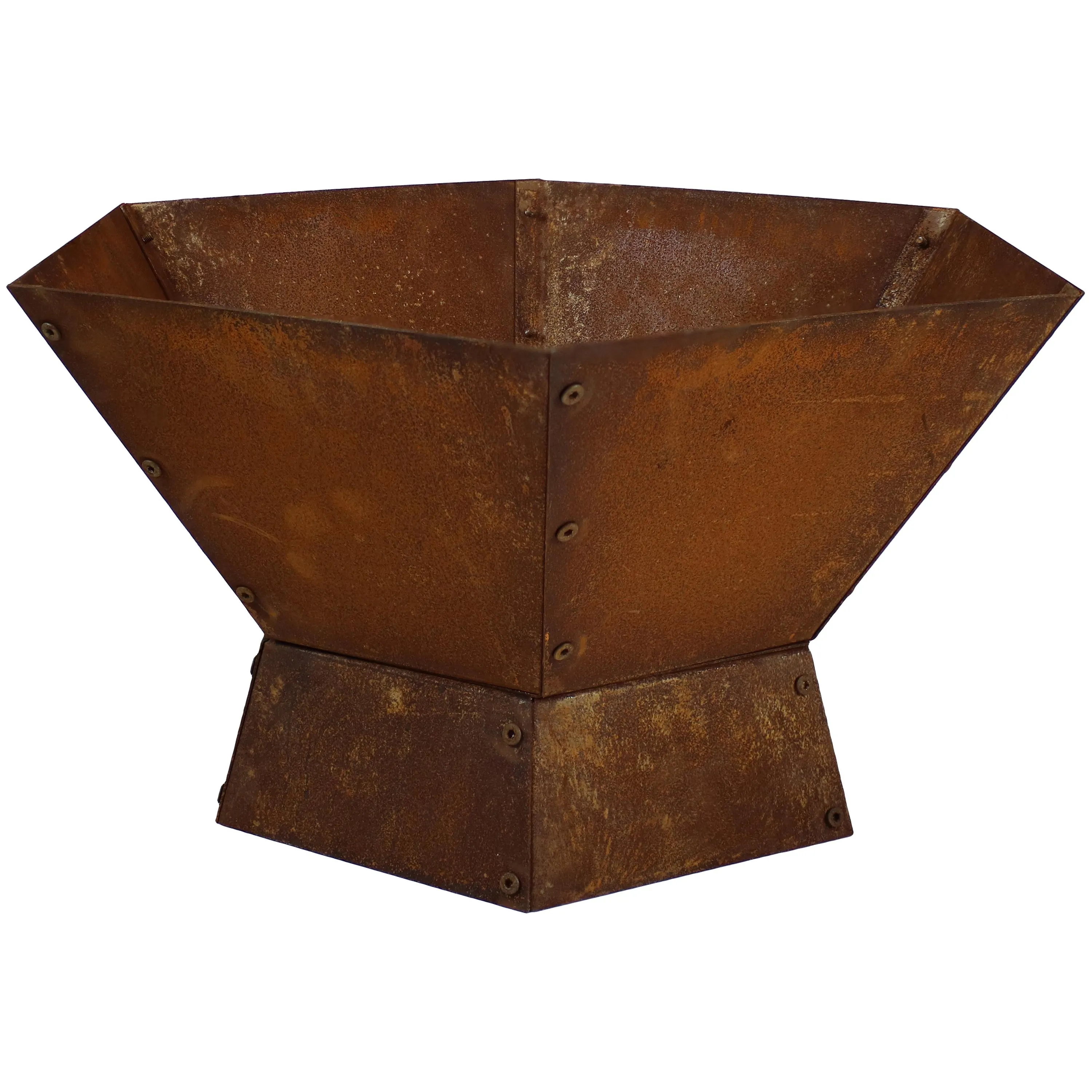 Sunnydaze Rustic Affinity Steel Fire Pit - 23"