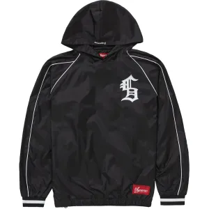 Supreme Hooded Warm Up Black Pullover