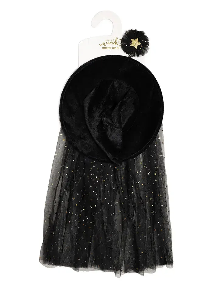 SWE Witch Dress Up Cape with Hat