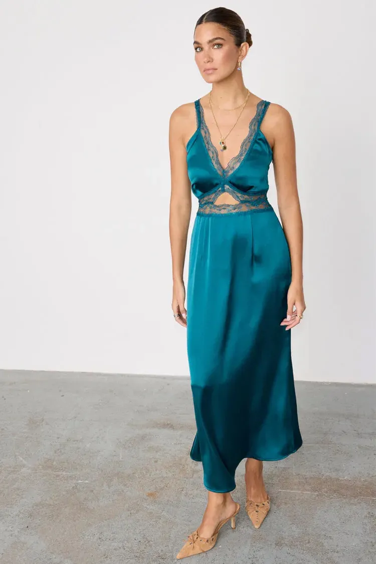 Teal Mimi Dress