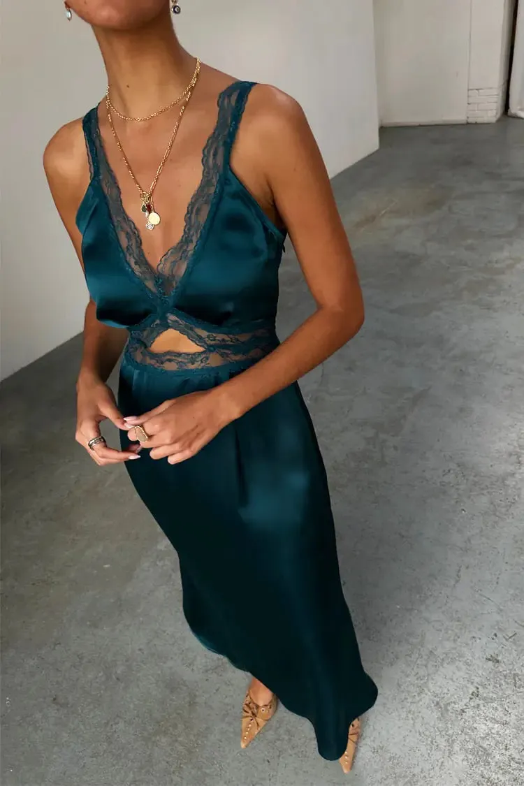 Teal Mimi Dress