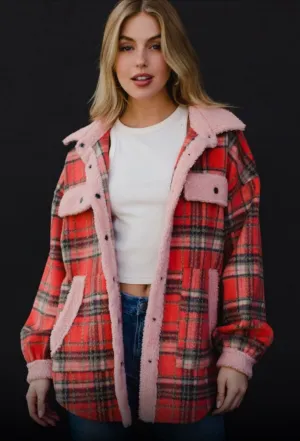 The Lovie Plaid Shacket