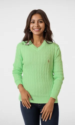 USP Pullover 2023 Tricot Cotton - Pale Green