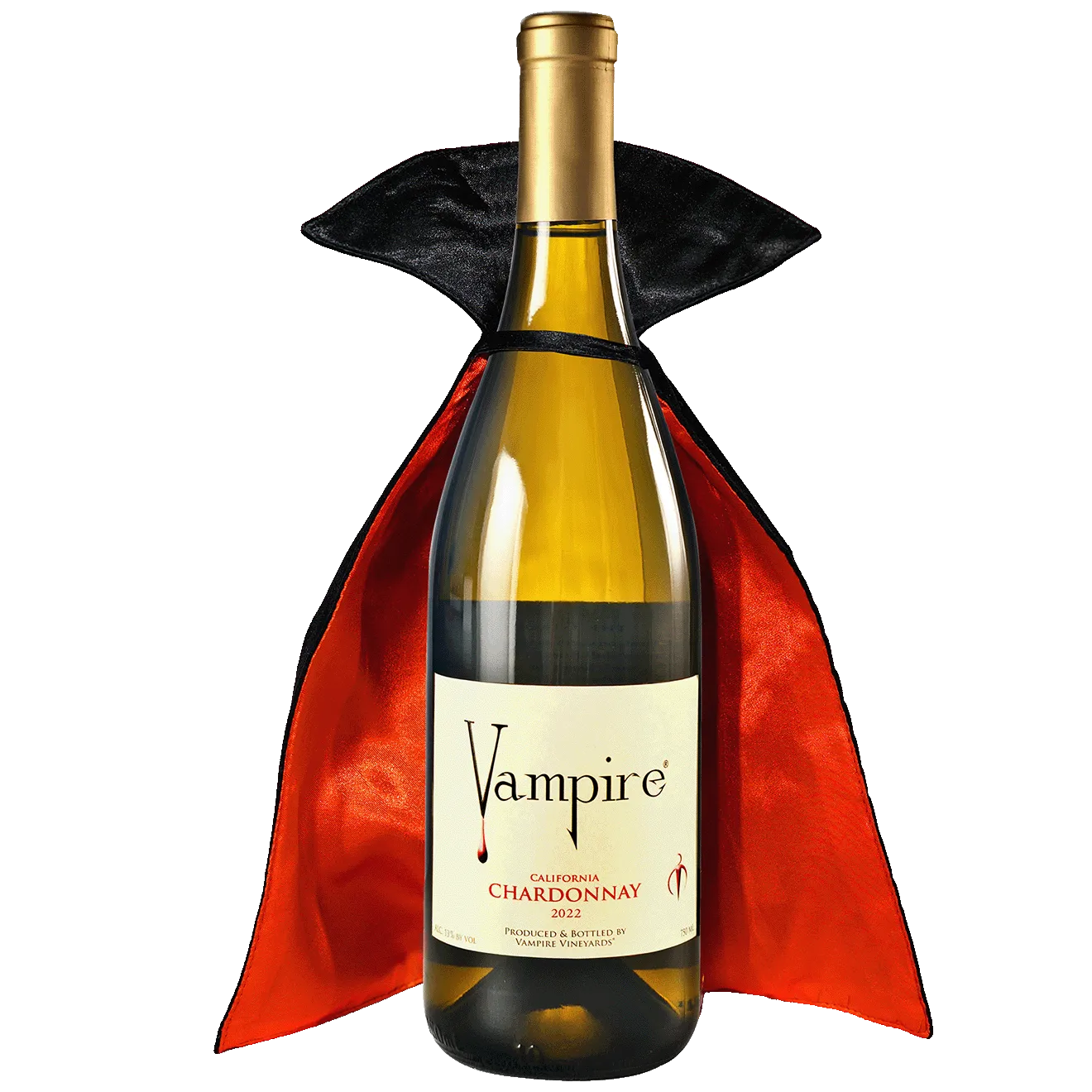 VAMPIRE® CHARDONNAY WITH VAMPIRE WINE CAPE