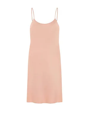 Venus Shell Silk Short Slip Dress