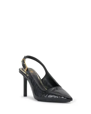 Vince Camuto BRENDIE BLACK/GLOSSY CROCO PATENT LE