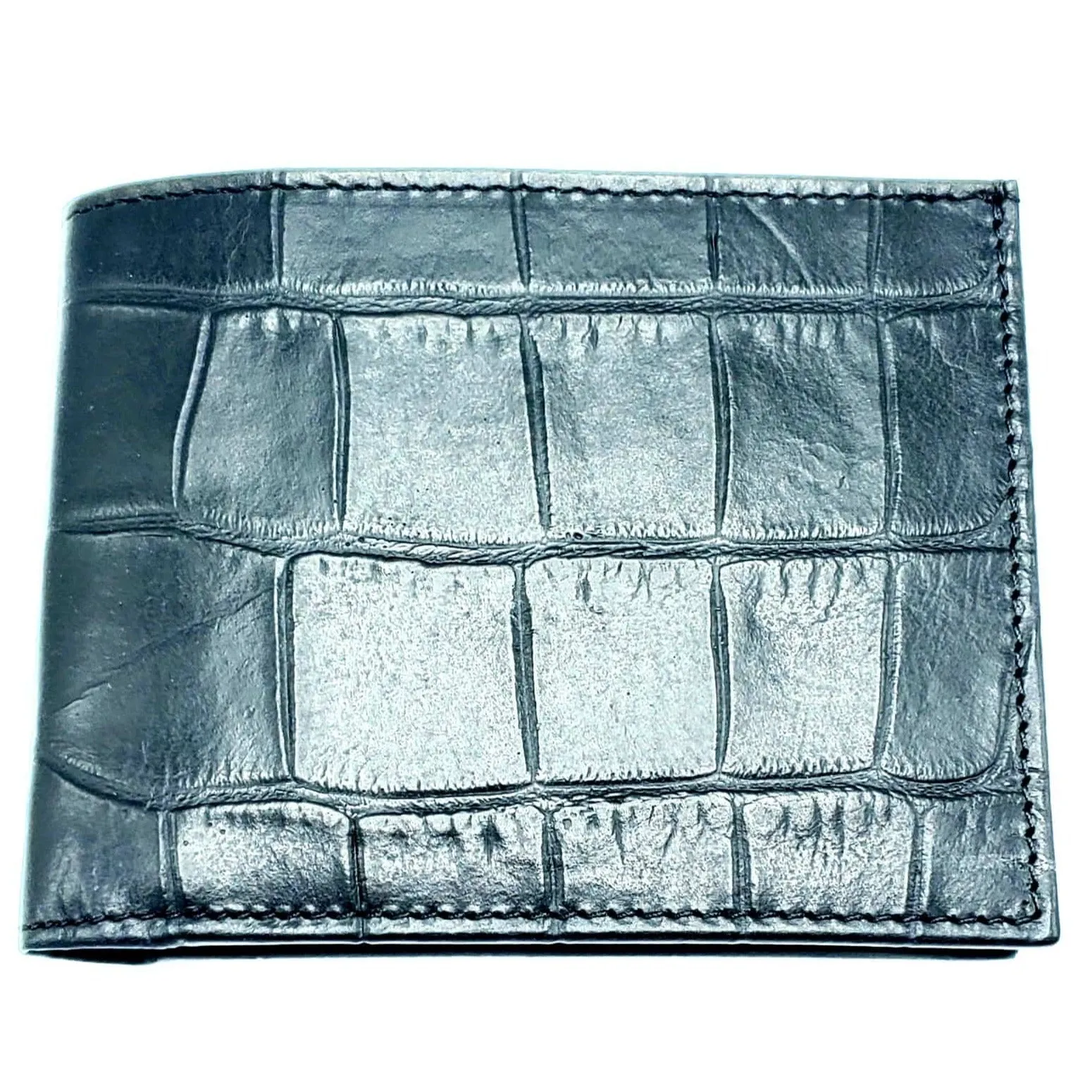 Wallet 8CC Embossed leather