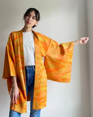 Wave Weaving Haori Kimono Jacket